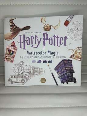 Harry Potter Watercolor Magic by Tugce Audoire